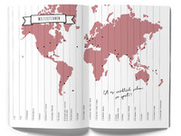 TravelDiary / Reisetagebuch Colors