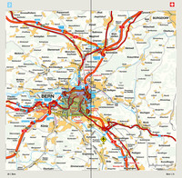 MARCO POLO Regionalkarte Schweiz 01 Westlicher Teil 1:200.000