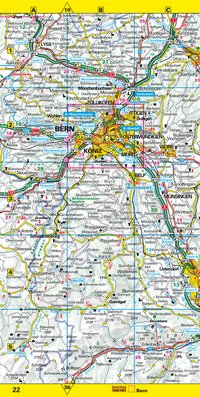 Suisse, Touring Atlas routier 1:250'000