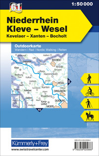 61 Niederrhein, Kleve-Wesel, Kevelaer, Xanten - Bocholt