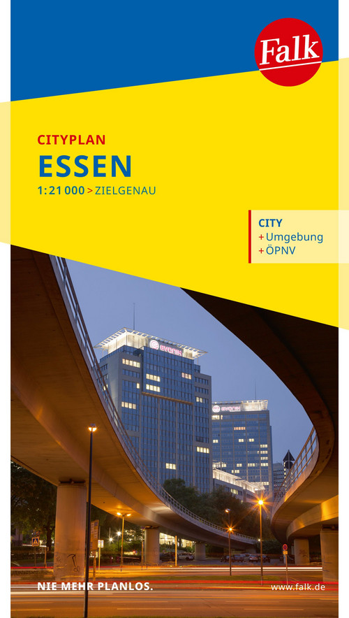 Falk Cityplan Essen 1:21.000
