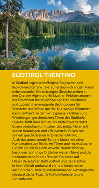 TRESCHER Reiseführer Südtirol und Trentino TRESCHER Reiseführer Südtirol und Trentino