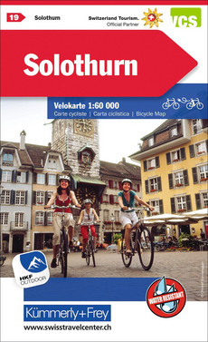 Schweiz, Solothurn, Nr. 19, Velokarte 1:60'000