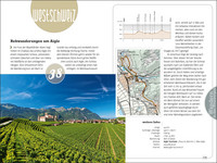 Schweiz, Wandern in den Weinbergen, Wanderführer Erlebnis Schweiz