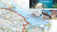 Grand Tour of Switzerland Touring map d/f/i/e