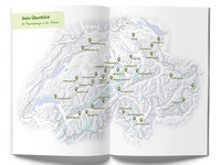 Switzerland, Hiking Guide Raus und Wandern Panorama Trails