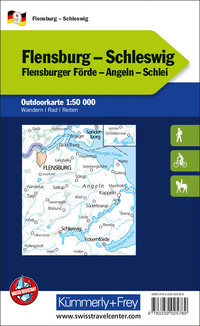 09 Flensburg - Schleswig, Outdoorkarte Deutschland 1:50 000