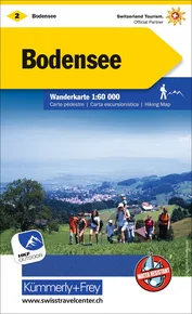 Suisse, Lac de Constance, No. 02, Carte pédestre 1:60'000