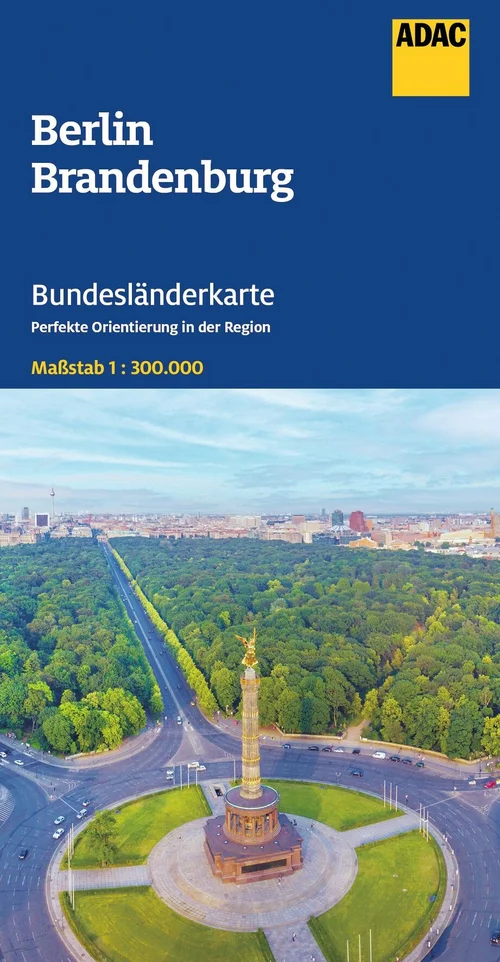 ADAC Bundesländerkarte Deutschland 05 Berlin, Brandenburg 1:300.000 ADAC Bundesländerkarte Deutschland 05 Berlin, Brandenburg 1:300.000