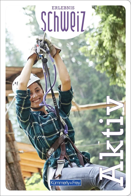 Switzerland, active, leisure guide Erlebnis Schweiz, german edition