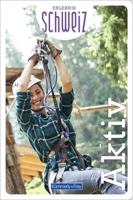 Switzerland, active, leisure guide Erlebnis Schweiz, german edition