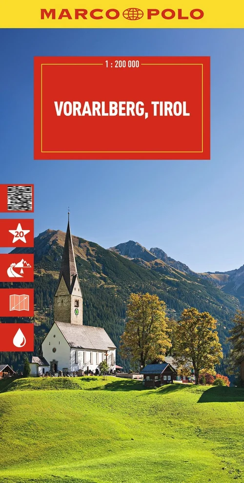 MARCO POLO Reisekarte Österreich 03 Vorarlberg, Tirol 1:200.000 MARCO POLO Reisekarte Österreich 03 Vorarlberg, Tirol 1:200.000