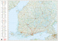 MARCO POLO Reisekarte Finnland 1:800.000