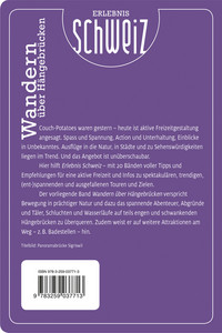 Schweiz, Freizeitführer Erlebnis Schweiz Wandern über Hängebrücken / édition allemande