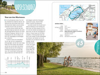 Switzerland, cycling tours by the water, cycling guide Erlebnis Schweiz , german editio