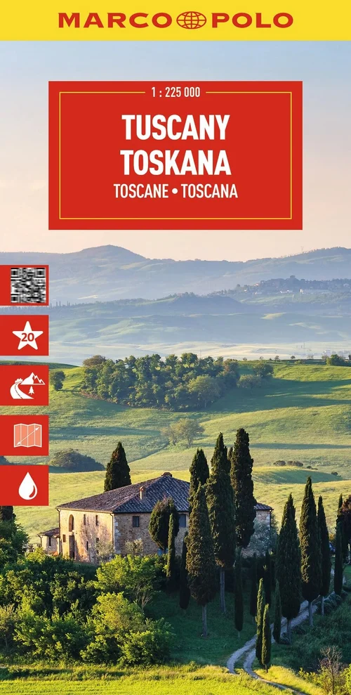 MARCO POLO Reisekarte Italien 07 Toskana 1:225.000 MARCO POLO Reisekarte Italien 07 Toskana 1:225.000