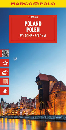 MARCO POLO Reisekarte Polen 1:700.000