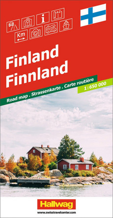 Finland, Road Map 1:650'000