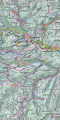 Pfälzerwald, Nr. 24, Outdoorkarte 1:50'000 Pfälzerwald, Nr. 24, Outdoorkarte 1:50'000