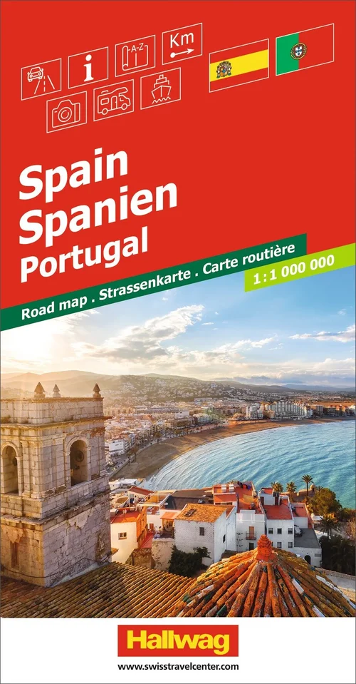 Spanien / Portugal Strassenkarte 1:1 Mio. Spanien / Portugal Strassenkarte 1:1 Mio.