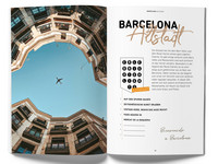 Espagne, Barcelone, Guide de voyage GuideMe Travel Book, édition allemande Espagne, Barcelone, Guide de voyage GuideMe Travel Book, édition allemande