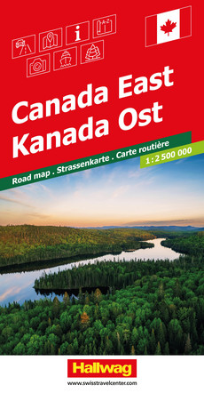 Kanada (Ost), Strassenkarte 1:2,5Mio.