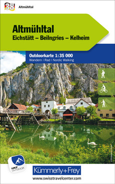 Deutschland, Altmühltal, Nr. 38, Outdoorkarte 1:35'000