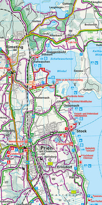 Germany, Chiemsee, Nr. 7, Outdoor map 1:35'000 Germany, Chiemsee, Nr. 7, Outdoor map 1:35'000