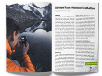 Switzerland, hiking guide Raus und Wandern, german edition