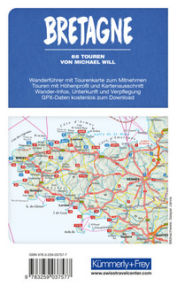 France, Brittany, Hiking Guide, german edition France, Brittany, Hiking Guide, german edition