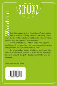 Switzerland, hiking, hiking guide Erlebnis Schweiz, german edition Switzerland, hiking, hiking guide Erlebnis Schweiz, german edition