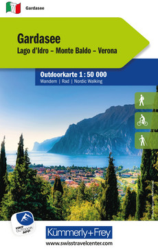Italien, Gardasee, Nr. 7, Outdoorkarte 1:50'000