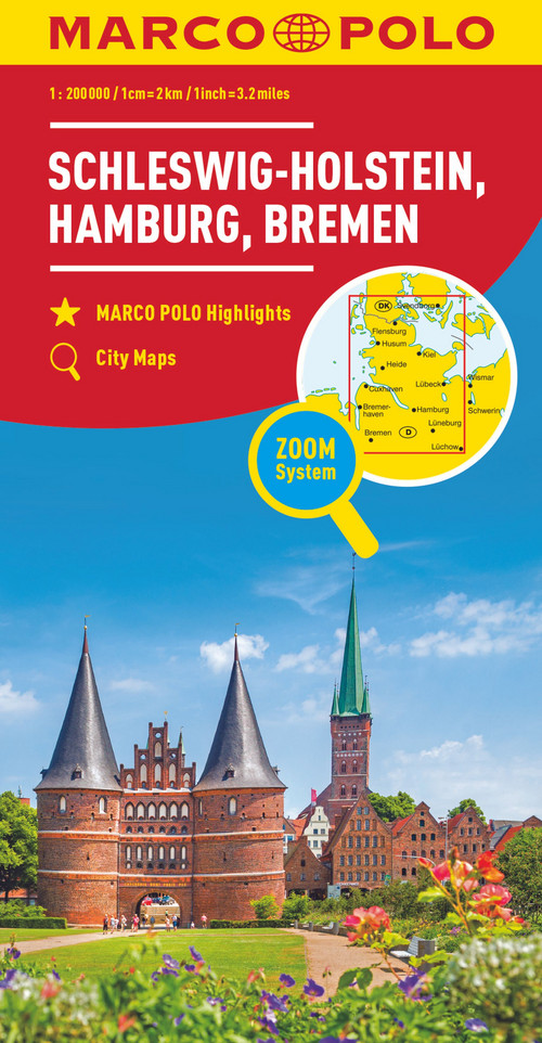 MARCO POLO Regionalkarte Deutschland 01 Schleswig-Holstein 1:200.000