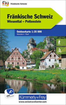 Germany, Franconian Switzerland, Nr. 37, Outdoor map 1:35'000