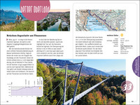 Wandern über Hängebrücken Erlebnis Schweiz
