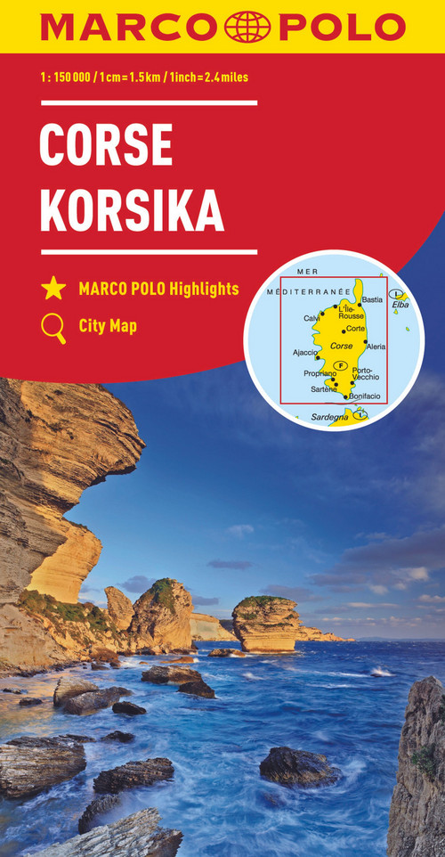 MARCO POLO Karte Korsika 1:150 000