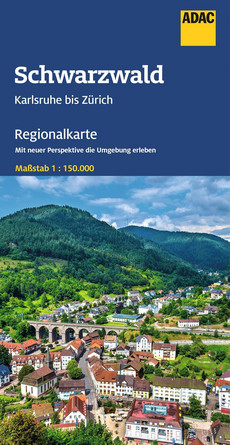 ADAC Regionalkarte 14 Schwarzwald 1:150.000