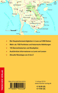 TRESCHER Reiseführer Laos TRESCHER Reiseführer Laos