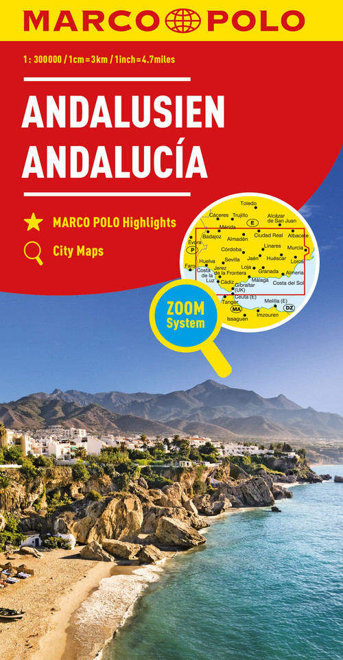 MARCO POLO Regionalkarte Andalusien 1:300.000