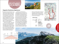 Switzerland, hiking with mountain railways, hiking guide Erlebnis Schweiz, german edition