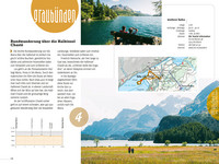 Switzerland, hiking to barbecue spots, hiking guide Erlebnis Schweiz, german edition