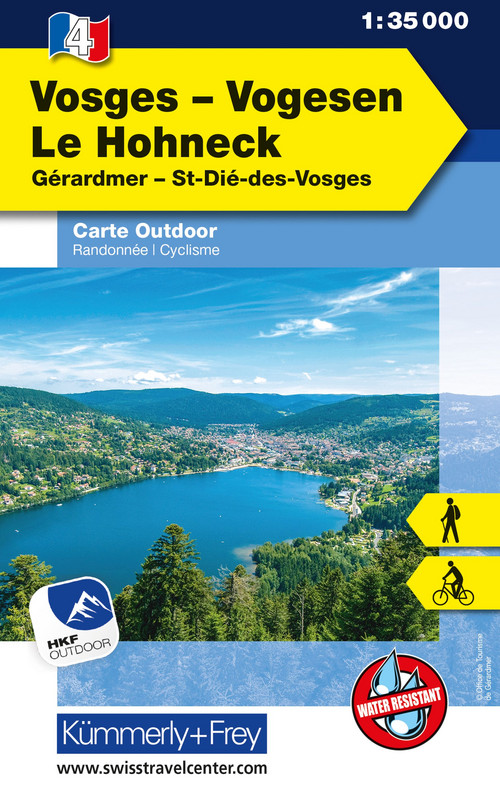 Frankreich, Vogesen - Le Honeck, Nr. 4, Outdoorkarte 1:35'000