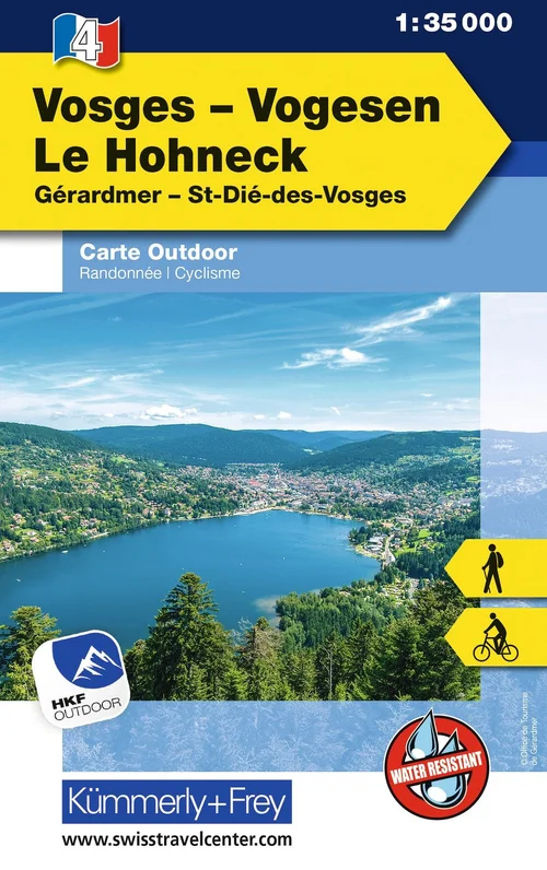 France, Vosges - Le Honeck, Nr. 4, Outdoor Map 1:35'000 France, Vosges - Le Honeck, Nr. 4, Outdoor Map 1:35'000