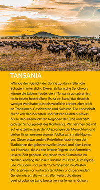 TRESCHER Reiseführer Tansania und Sansibar TRESCHER Reiseführer Tansania und Sansibar